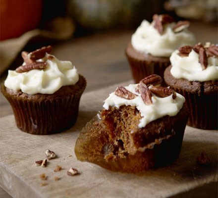 Pumpkin cupcakes recipe 