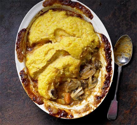 Wild mushroom & chestnut cottage pie recipe 