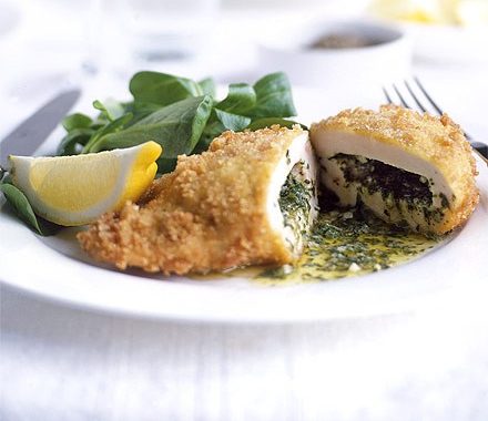 Modern-day chicken kiev recipe