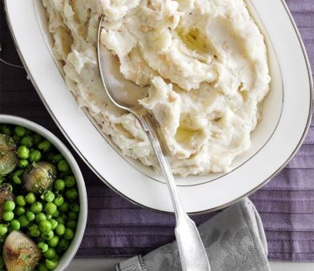 Haricot bean & truffle mash recipe