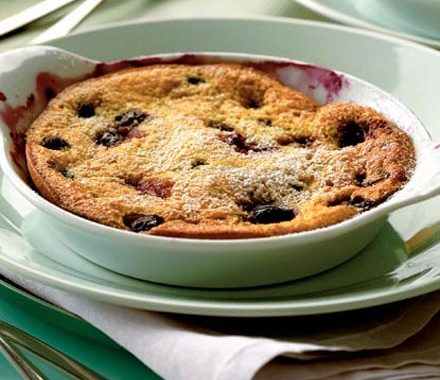Blueberry clafoutis recipe
