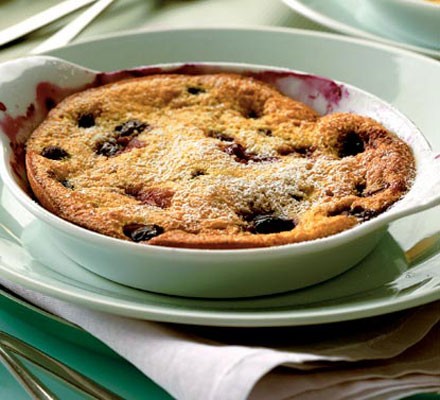 Blueberry clafoutis recipe 