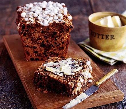 Sugar-crusted bara brith recipe