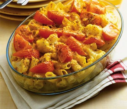 Cheat's cauli-macaroni cheese recipe