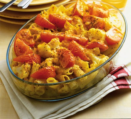 Cheat's cauli-macaroni cheese recipe 