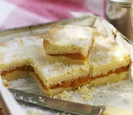 Apricot shortbread recipe