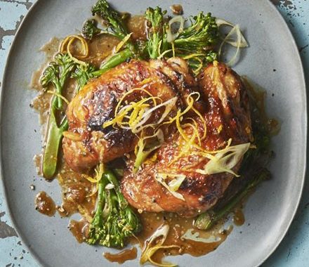 Chinese-style lemon marmalade chicken recipe