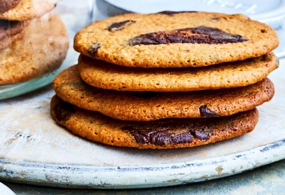 Malty choc chip cookies recipe