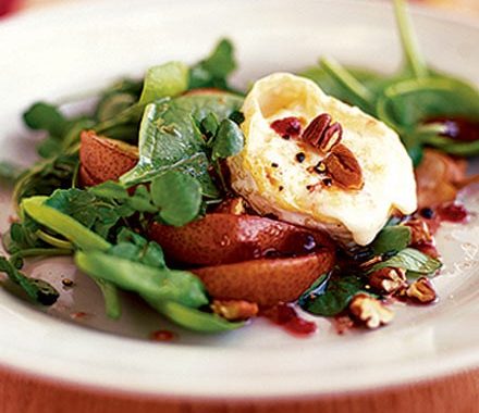 Christmas salad with goat's cheese recipe