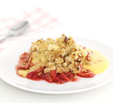 Apple berry crumble recipe 