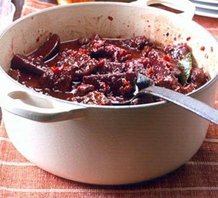 Daube of beef with spiced beetroot recipe 