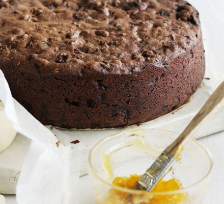 Chocolate fruitcake recipe 