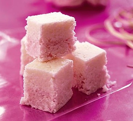 Coconut ice squares recipe 
