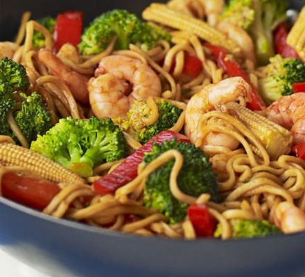 Prawn chow mein recipe 