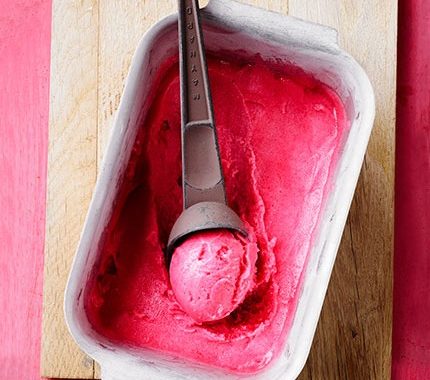 Rhubarb & star anise sorbet recipe