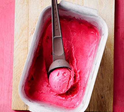 Rhubarb & star anise sorbet recipe 